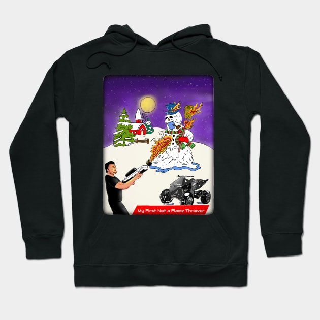 Musky Christmas - Glass Style Hoodie by SOLOBrand